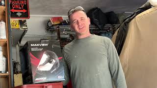 JACKSON MAXVIEW Safety Helmet REVIEW  CUTTING GRINDING FABRICATING #car #truck #mechanic #weld