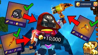 Top Up 10,000 G-Cubes to Buy ALL of THE NEW EXPENSIVE HALLOWEEN EVENT ITEMS in BedWars - Blockman Go