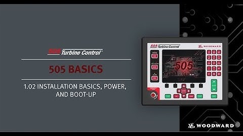 505XT Installation Basics, Power, and Boot Up