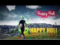 Happy holi  holi special  free fire holi   noobsikari11