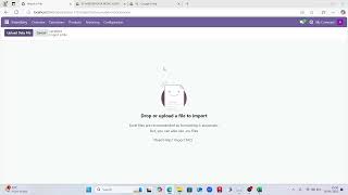 Cara Import Master Data : Virtual Loss
