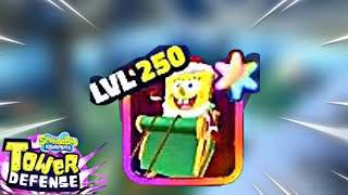 SpongeBob Tower Defense | Super Star Sunday - SpongeBob Santa screenshot 1