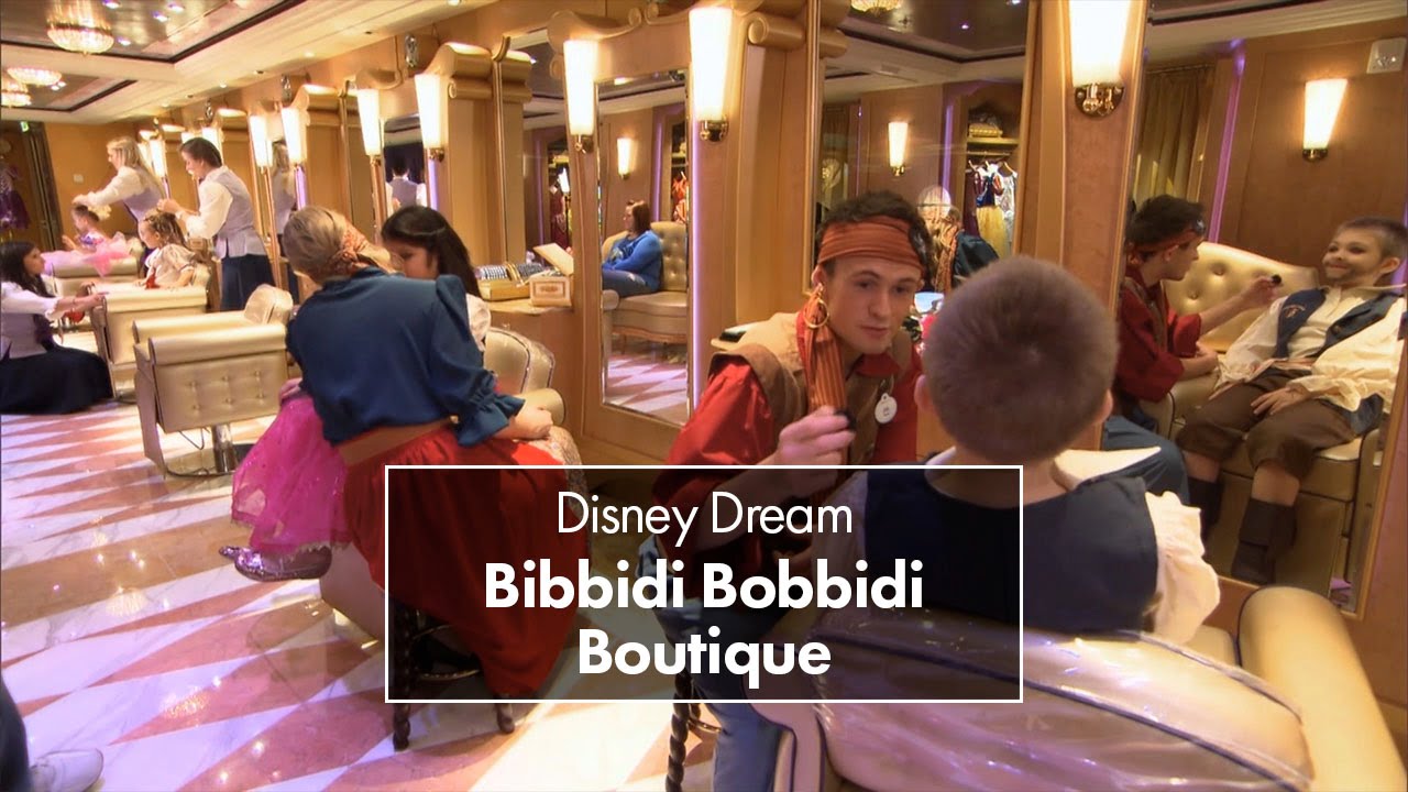 youtube bibbidi bobbidi boutique disney cruise