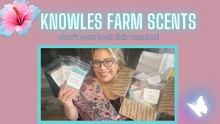 Knowles Farm Scents | You NEED this vendor in your life! #vendorwax