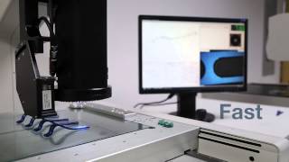 Micro-Vu Measuring a Bone Plate #100