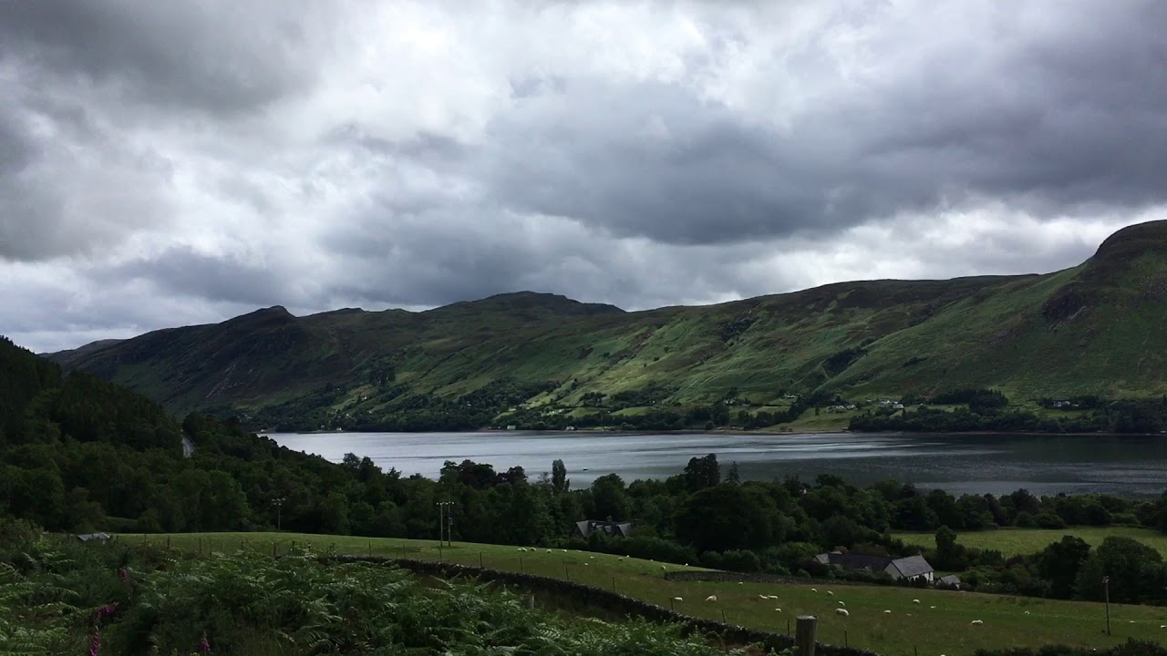Hillside view of Lochbroom