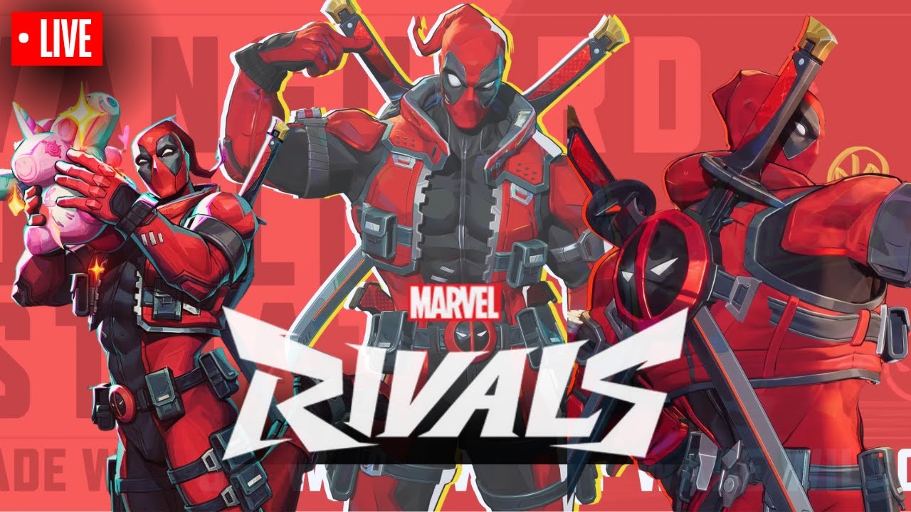 Testando o Deadpool! - Jogando MARVEL RIVALS até o cérebro derreter!