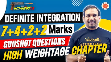 Intermediate Definite Integration | Gunshot Questions | IPE 2024 | AP & TS Inter Math 2B | Kiran Sir