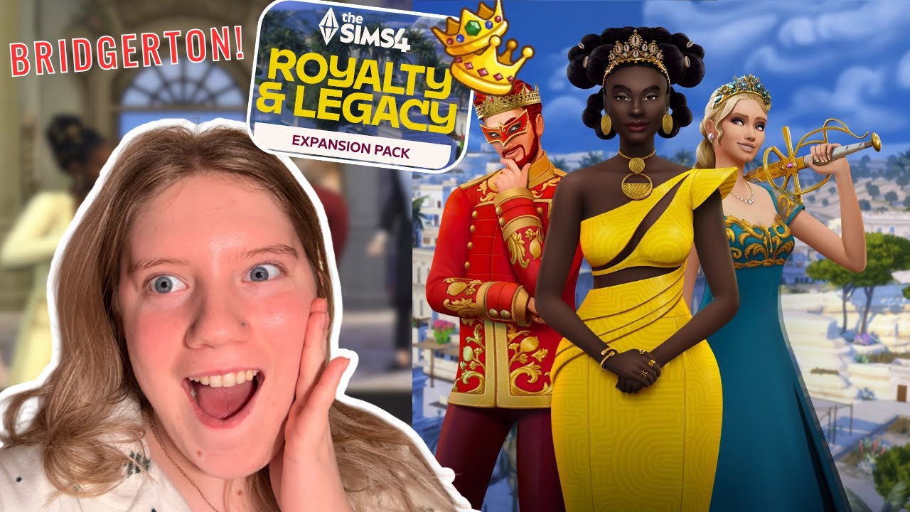 🚨 REACCIONO a  ROYALTY & LEGACY  ~ Nueva expansión de los SIMS 4👑