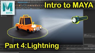 Intro to Maya - Part 4 : Lightning // Maya Tutorial in Hindi