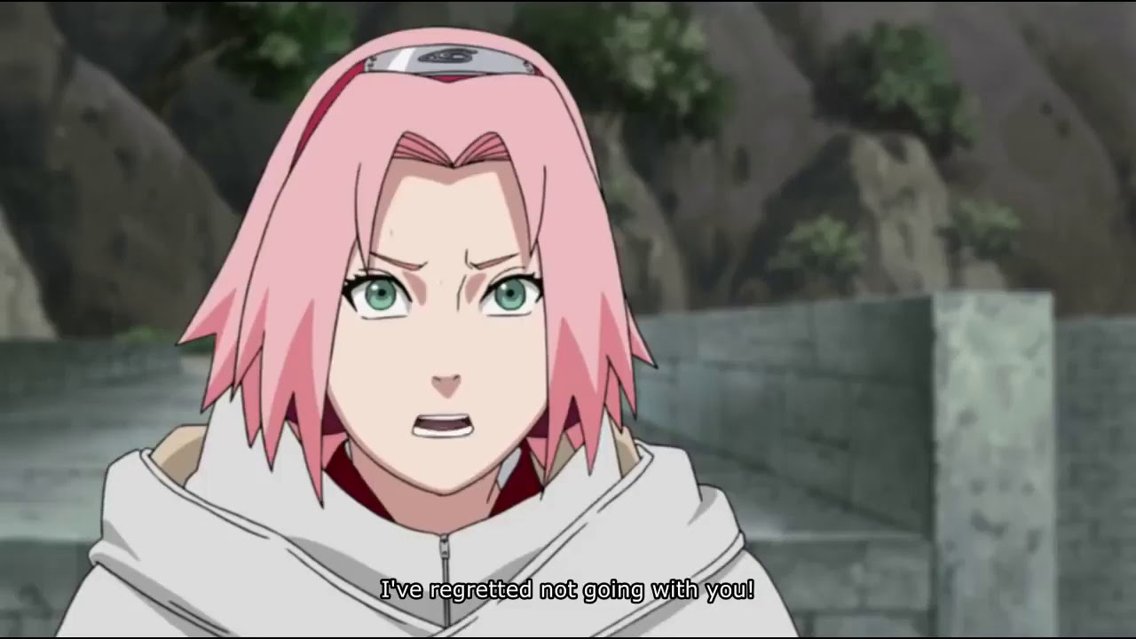 Sasuke tries to kill Sakura|English Dubbed - YouTube