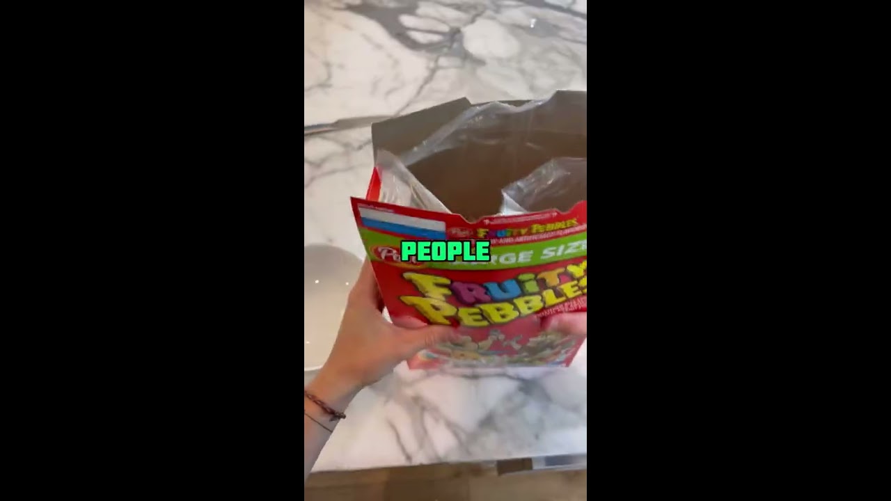 Cereal Is Always Before Milk 
