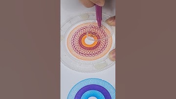 Relaxing Spirograph ASMR Art | Oddly Satisfying Patterns & Geometric Designs #satisfying  #asmr