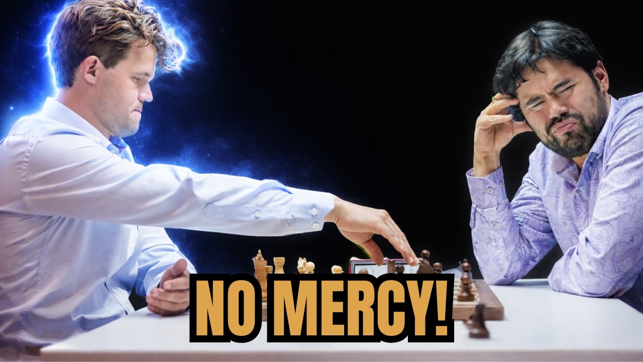 Magnus DESTROYS Hikaru with the London System!