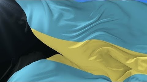 Bahamas Flag Waving at Wind | Motion Graphics - Videohive template