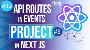 Next JS in Hindi #32 | Implementing API Routes in Events Project-03 | UnfilteredCode