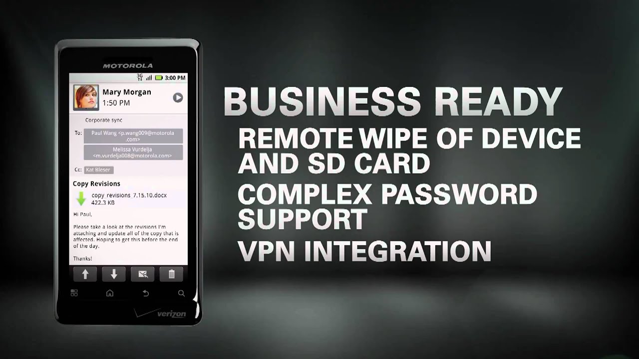 Motorola DROID 2 Global - Official Intro.