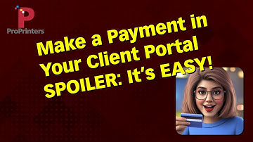 Client Portals - Learn How to Make a Payment on an Active Order - Pro Printers, Hudson, NY