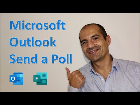 วีดีโอ: คุณจะสร้างโพลล์ใน Microsoft Outlook ได้อย่างไร?
