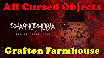 Phasmophobia - Location of All Cursed Objects, Grafton Farmhouse