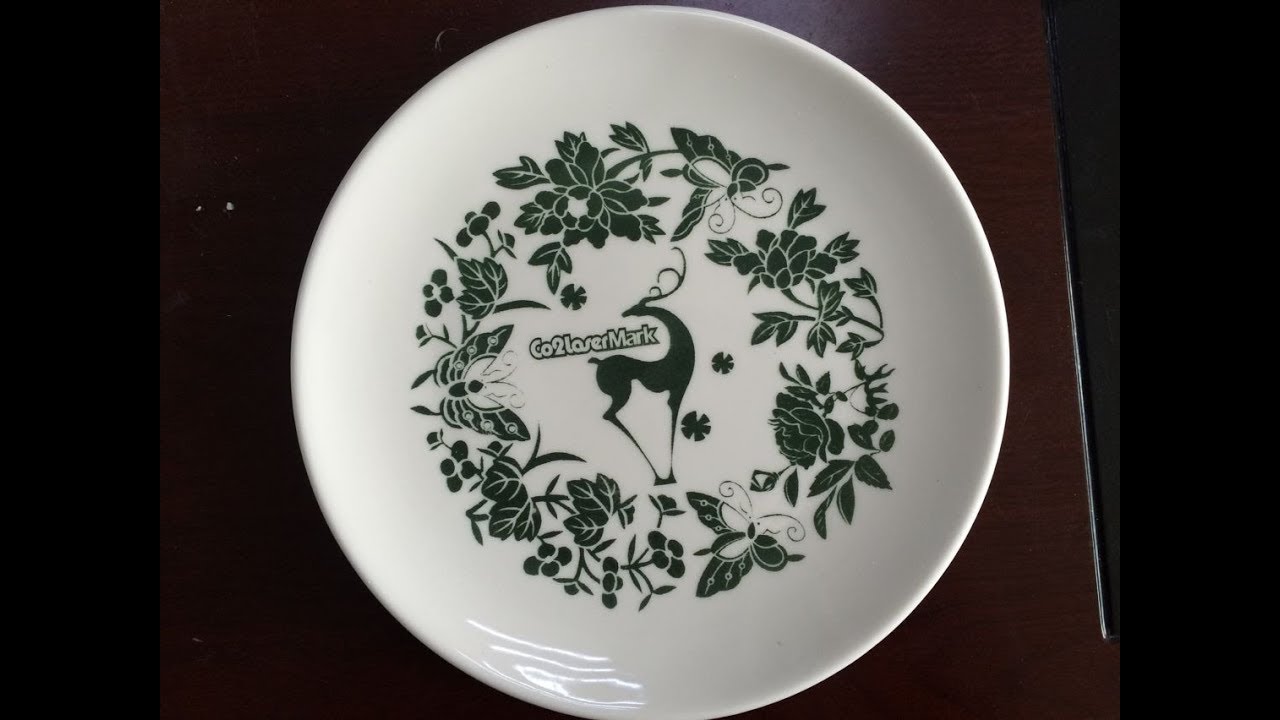 CO2 Laser Mark Ink-Green color for ceramic and glass