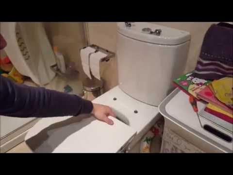 Fijar Tapa váter WC Roca Dama Senso y cambiar bisagras AI0002100R
