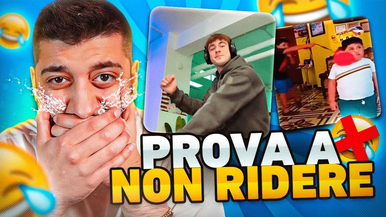 PROVA a NON RIDERE con L'ACQUA su TIKTOK!! (IMPOSSIBILE) #2