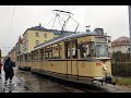 Straßenbahnen Dresden - Sonderfahrt mit dem T4 Gotha Großraumtriebwagen nach Wölfnitz