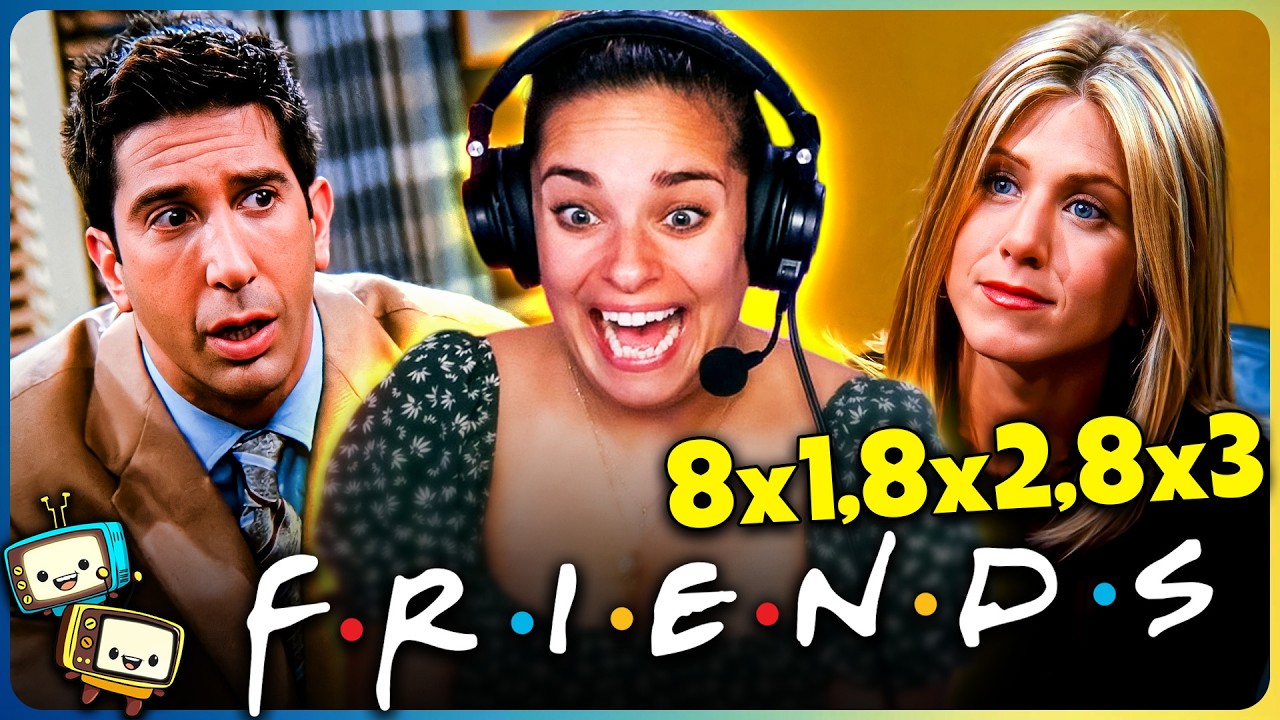 FRIENDS (2001) Season 8 Episodes 8x1, 8x2 & 8x3 Reaction! | First Time Watch!