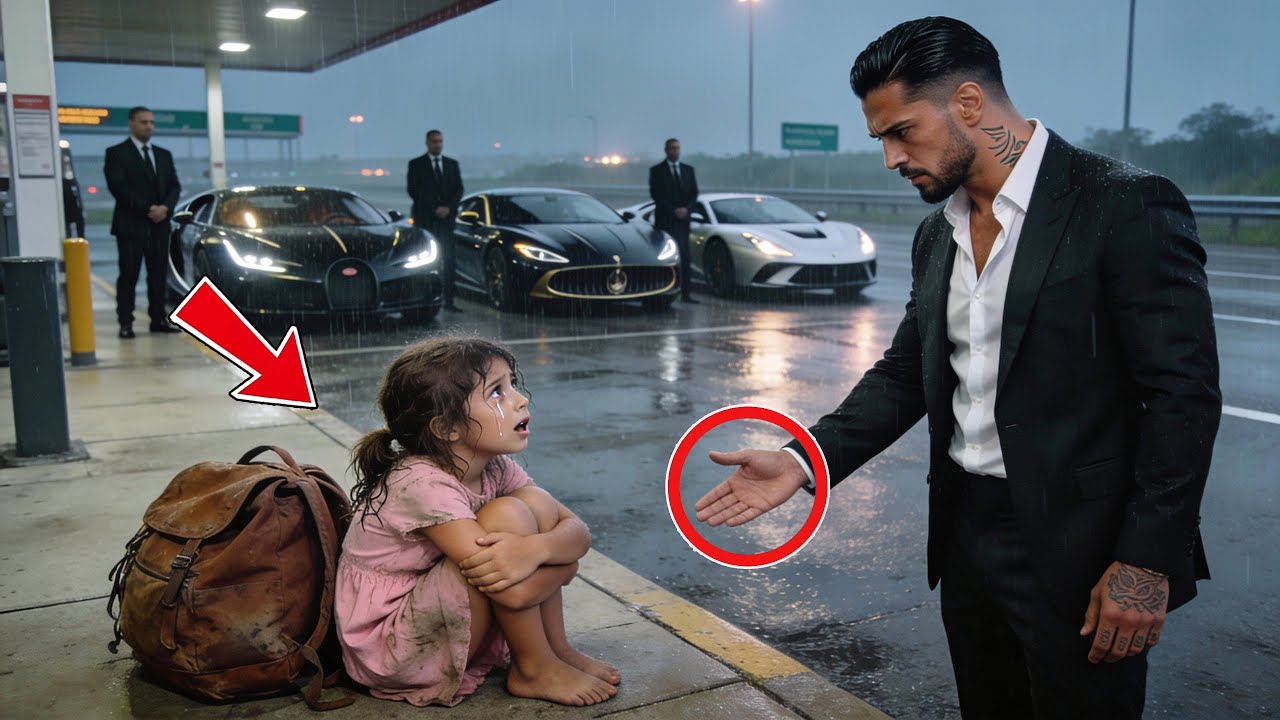 “My Dad Forgot Me” — Mafia Boss Finds A Little Girl Alone At The Bus Stop And Does The Unthinkable
