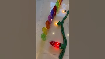 Antwoord: Nou, dat is te gek 😉😘 Gigantische lichtgeleider 💡🎄❤️ #decoratie #giantlights