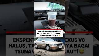 Katanya mesin Lexus V8 terhalus? Tapi kok gini?🤔 #shortvideo #carshorts #lexus #otomotif #fyp