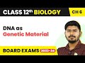 DNA as Genetic Material - Molecular Basis of Inheritance | Class 12 Biology