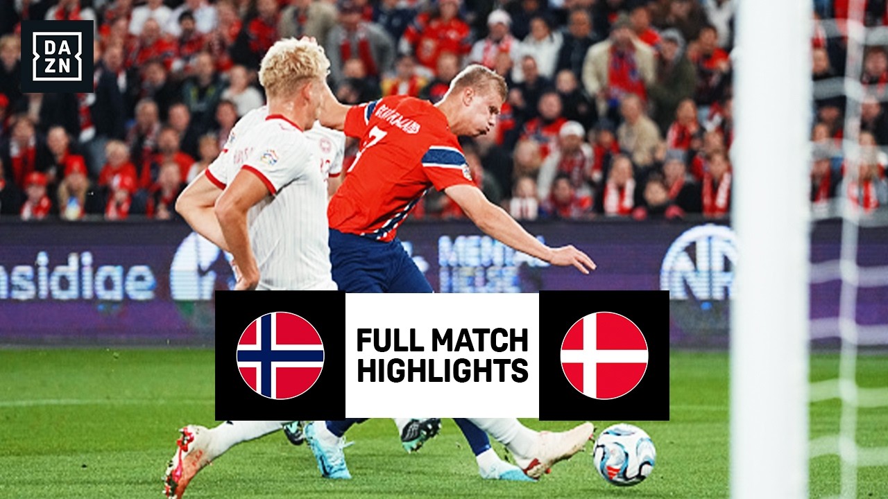 Norway vs. Denmark | UEFA Nations League | Highlights
