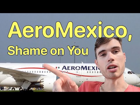 Видео: AeroMexico сервира ли ястия?