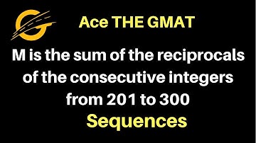 M is the sum of the reciprocals of the consecutive integers from 201 to 300, inclusive