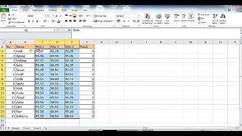 Merubah angka yang dianggap teks menjadi angka numerik  pada microsoft exel