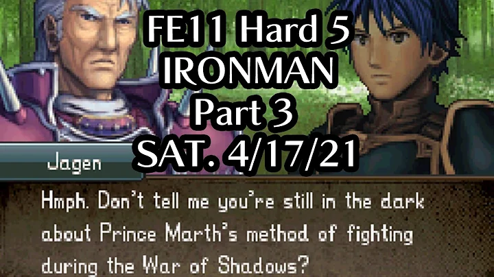 Part 3: Fire Emblem 11: Shadow Dragon H5 Ironman | Chapters 11-14 | 118 Deaths