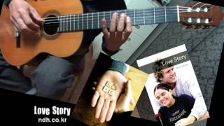 Love Story - Classical Guitar - Played,Arr.-DONG HWAN_ NOH chords