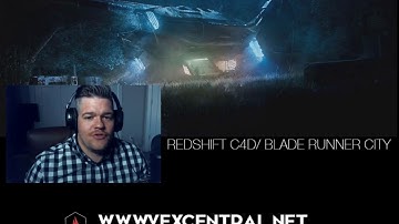 C4D Redshift/ Blade Runner City: LIVE TUTORIAL