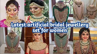 Beautiful Artificial bridal jewellery design for ladies of 2023