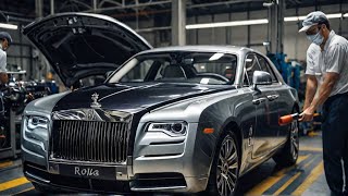 How LUXURY Rolls-Royce Cars Are Made ? (Mega Factories Video)