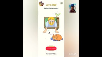 DOP 2| Delete One Part 2 Level 1420 Calm the cat down #gameplay #androidgames #shorts