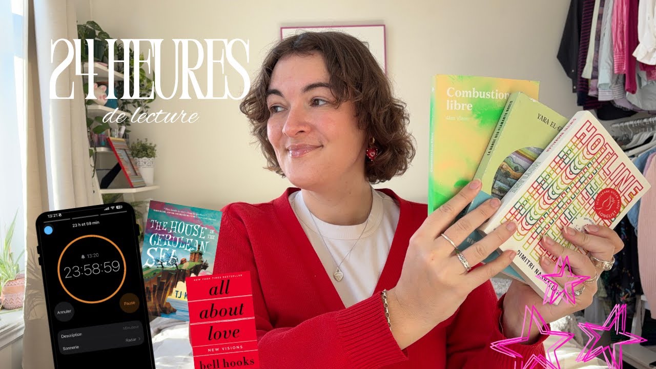 marathon de lecture de 24h | readathon ꩜ ⋆｡°✩