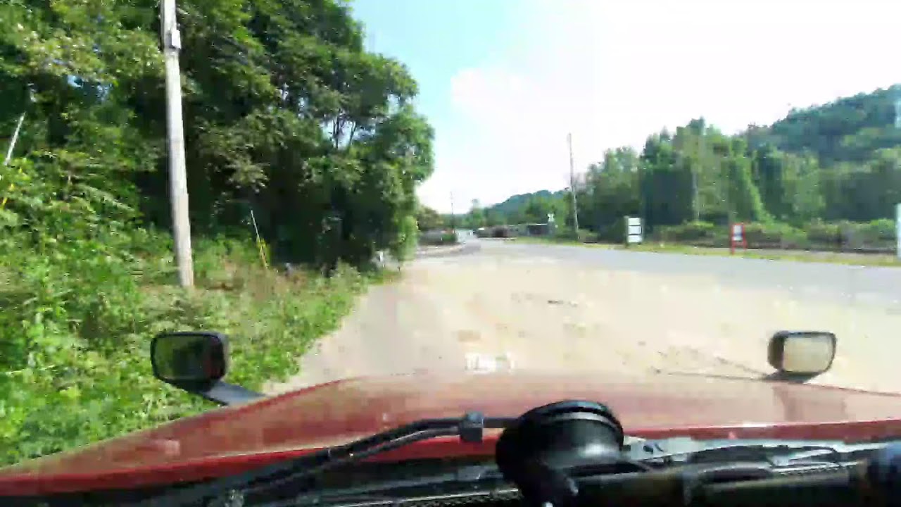 Ride along live virtual 1080p Driving through downtown Atlanta