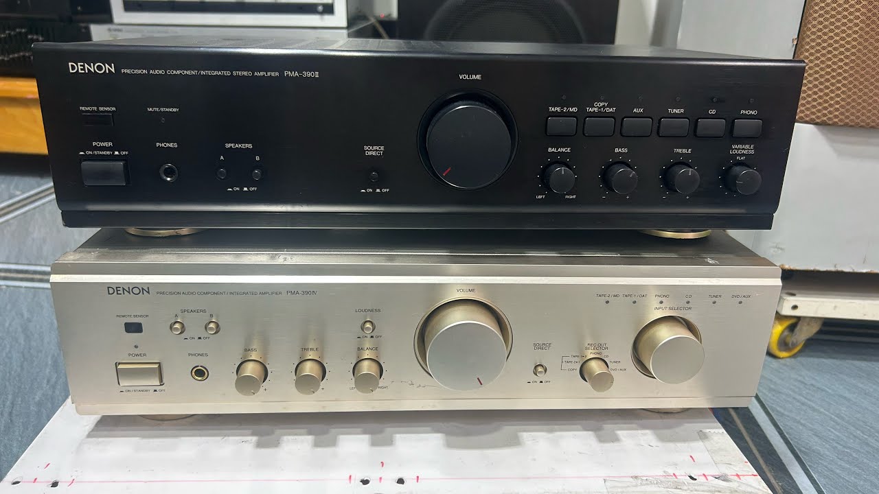 Amply Denon PMA-390iv ;390ii; Trio KA-7100D;KA-3300:1 cặp mỹ hào