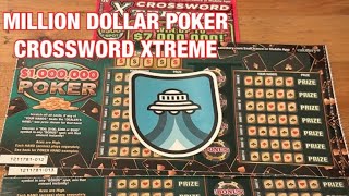 New Million Dollar Poker & Crossword Xtreme Tickets‼️California Lottery Scratchers🤞🍀🍀🍀 screenshot 5