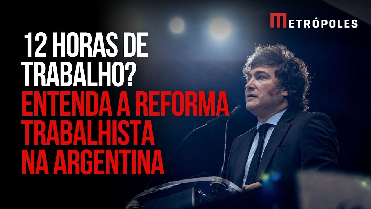 Como é a reforma trabalhista de Milei aprovada no Senado da Argentina