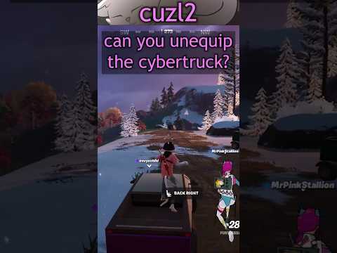 Can you unequip the cybertruck?