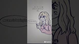 Arcane is amazing #arcane #comics #comedy #art #viralvideo #fypシ゚ #fyp #animatic #animation
